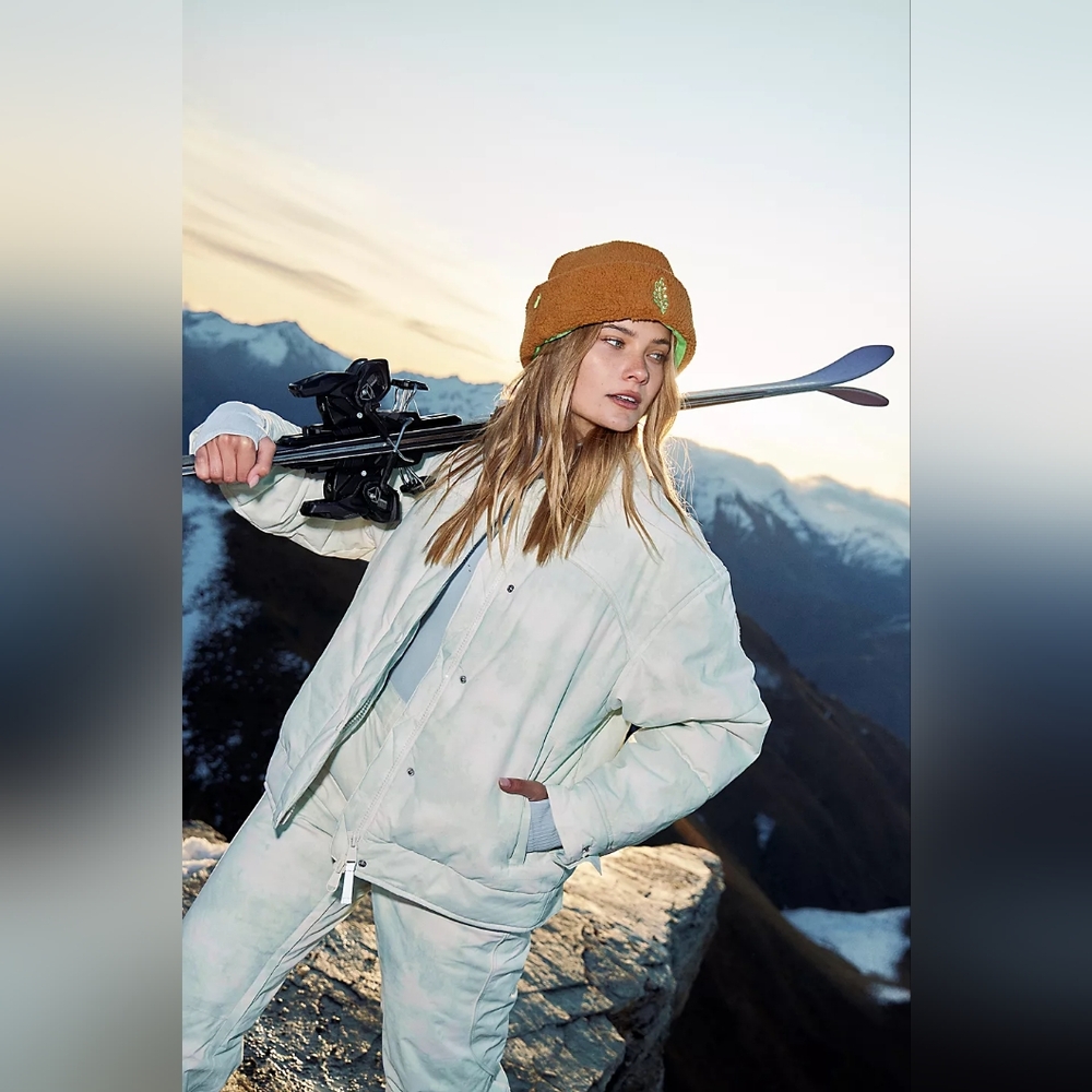 Free People Bunny Slope Puffer Ski Jacket